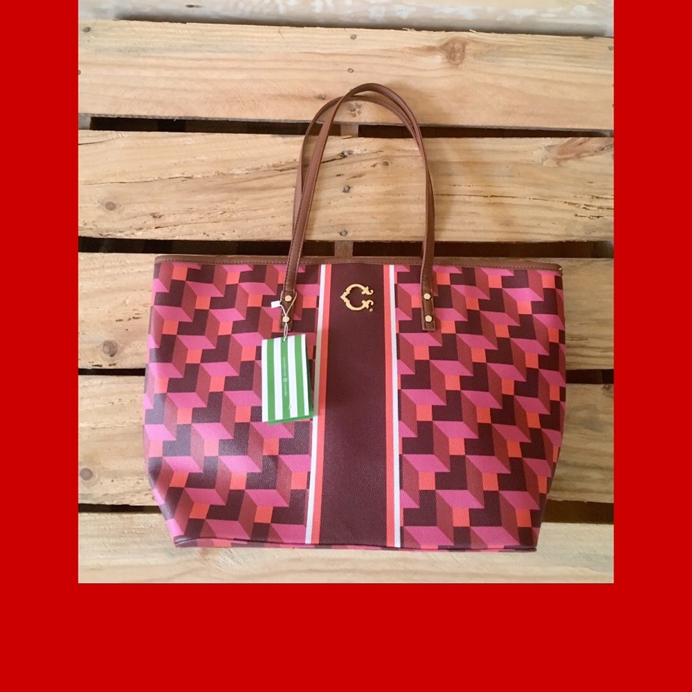 C. Wonder Large Tote Building Block Design, NWT